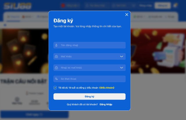 Hướng Dẫn Đăng Ký Siu88 Nhanh Chóng Chỉ Với 3 Bước
